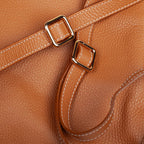 <em>Elio</em> Italian Calfskin Leather Backpack in <em>Duna</em>