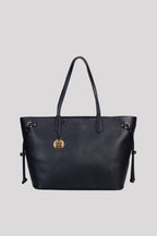 <em>Portatutto</em> Italian Calfskin Leather Carryall in <em>Mezzanotte</em>