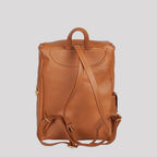 <em>Elio</em> Italian Calfskin Leather Backpack in <em>Duna</em>