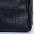 <em>Elio</em> Italian Calfskin Leather Backpack in <em>Mezzanotte</em>